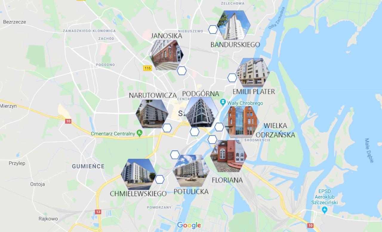 Apartments In - Sowinskiego Szczecin Luaran gambar